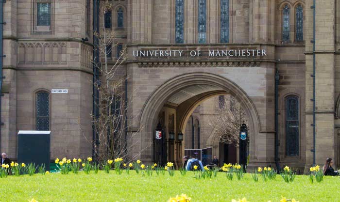 Whitworth Hall on the University campus
